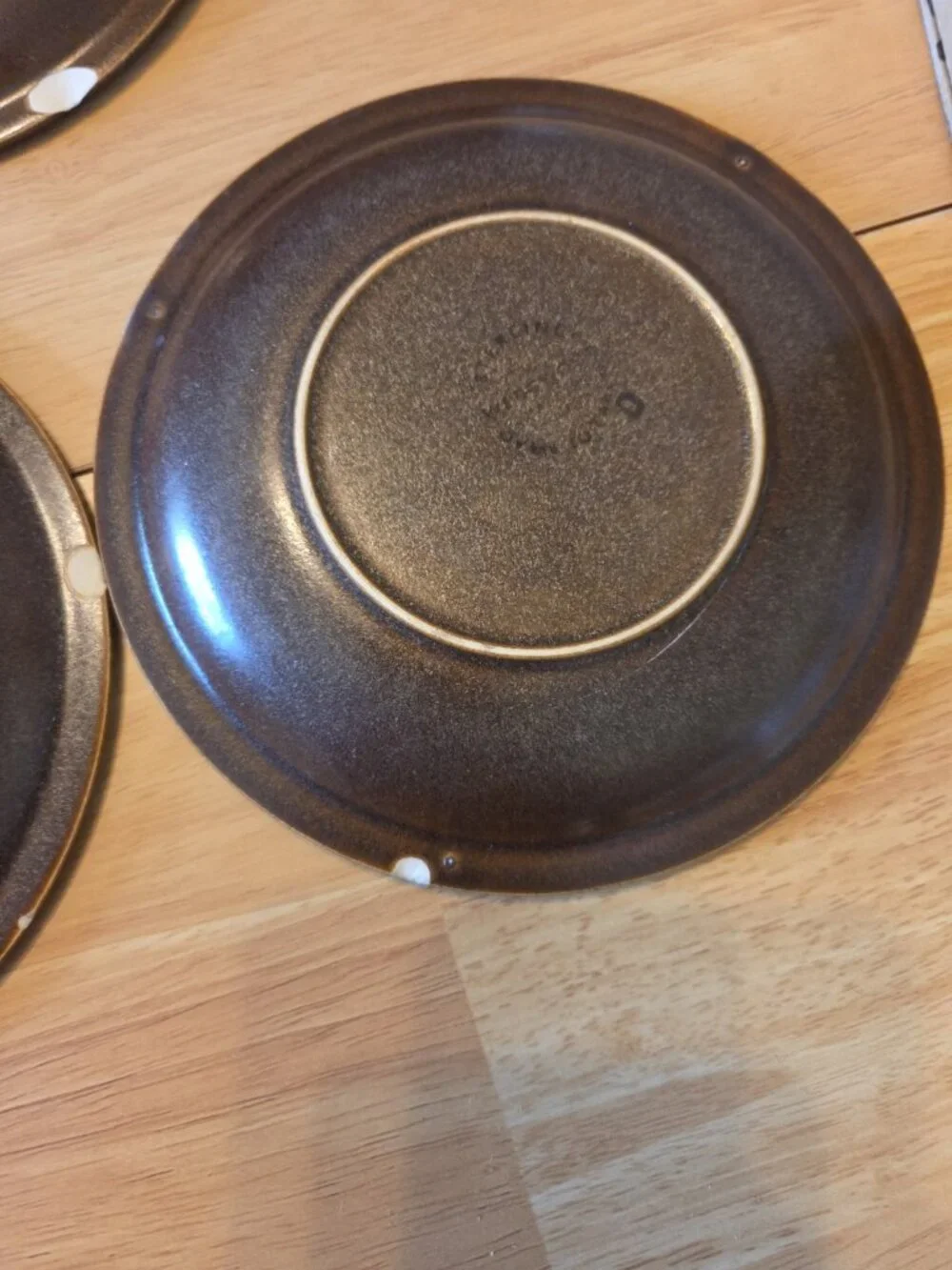 Vintage Wedgwood Set of 8 Sterling Oven to Table Brown 6